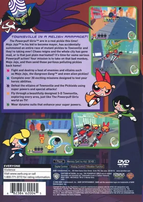 The Powerpuff Girls - Relish Rampage box cover back